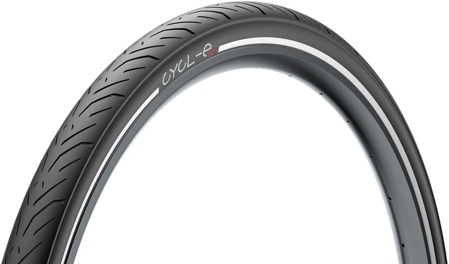 Pirelli Cycl-e GT Tire - 700 x 37, Clincher, Wire, Black, Reflective