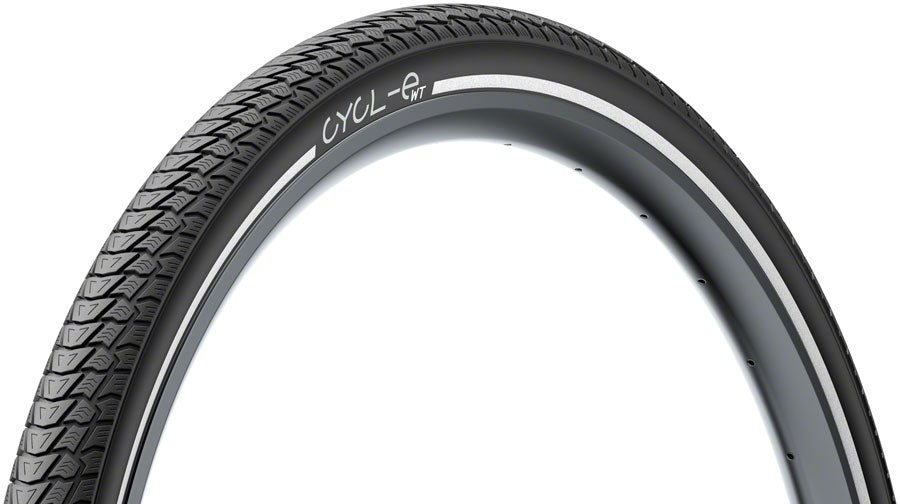 Pirelli Cycl-e WT Tire - 700 x 37, Clincher, Wire, Black, Reflective