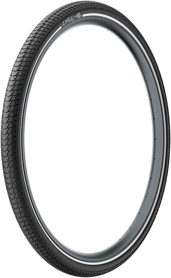 Pirelli Cycl-e WT Tire - 700 x 42, Clincher, Wire, Black, Reflective