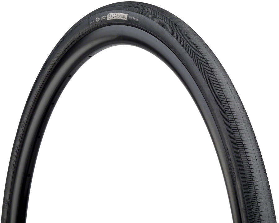 Teravail Rampart Tire - 700 x 32, Tubeless, Folding, Black, Durable, Fast Compound