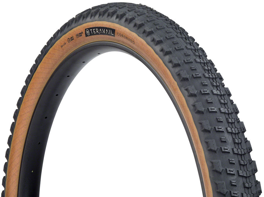 Teravail Coronado Tire - 29 x 2.8, Tubeless, Folding, Black, Durable, Fast Compound