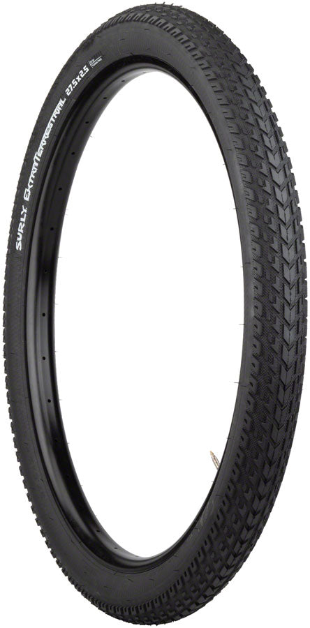 Surly ExtraTerrestrial Tire - 27.5 x 2.5, Tubeless, Folding, Black, 60tpi