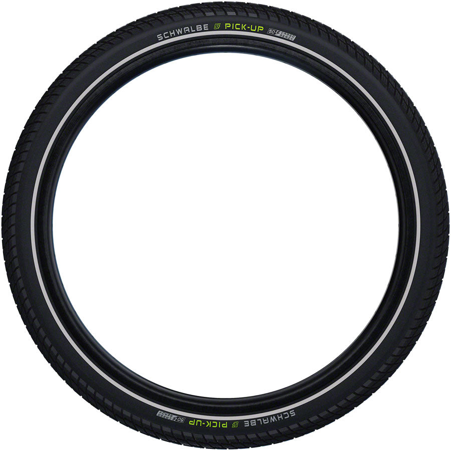 Schwalbe Pick-Up Tire - 27.5 x 2.60, Clincher, Wire, Black/Reflective, Performance Line, Super Defense, Addix E, Twin Skin, E-50