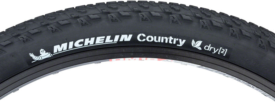 Michelin Country Dry2 Tire - 26 x 2, Clincher, Wire, Black