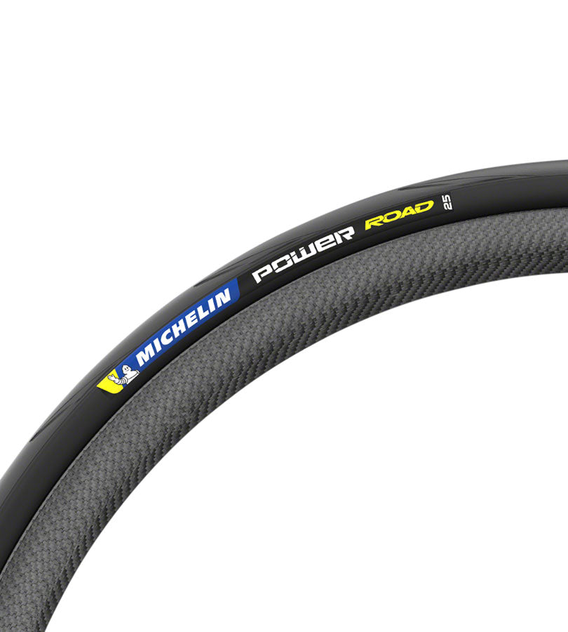 Michelin Power Road TS Tire - 700 x 25, Clincher, Folding, Black