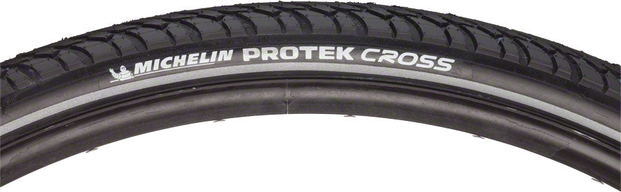 Michelin Protek Cross Tire - 700 x 35, Clincher, Wire, Black, Ebike