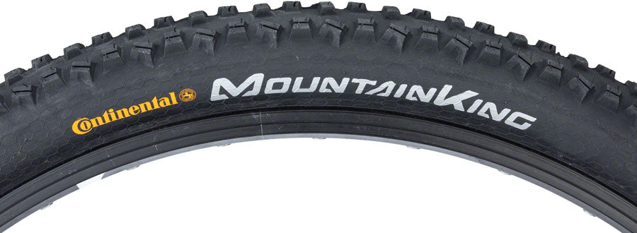 Continental Mountain King Tire - 27.5 x 2.30, Clincher, Wire, Black, E25