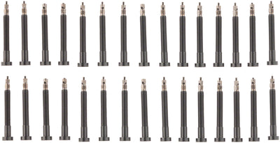 Muc-Off Tubeless Valve Box Refill -  Black 44mm Stem, Pack of 30