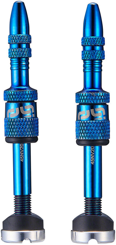 e*thirteen Quick Fill Plasma Tubeless Valve - Aluminum, 23 - 31mm, Intergalactic, Pair
