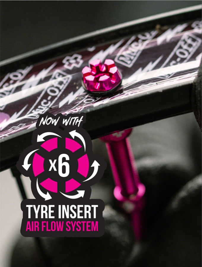 Muc-Off V2 Tubeless Valve Kit - Gray, 44mm, Pair