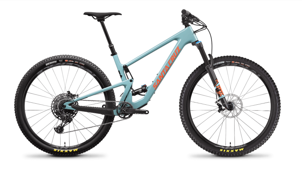 2022 Santa Cruz Tallboy Carbon C 29 Complete Bike - Gloss Aqua, X-Large, R Build