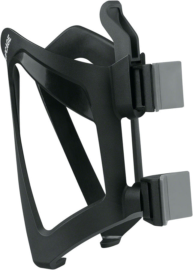 SKS Anywhere Mount Topcage Water Bottle Cage - Strap-On, Black