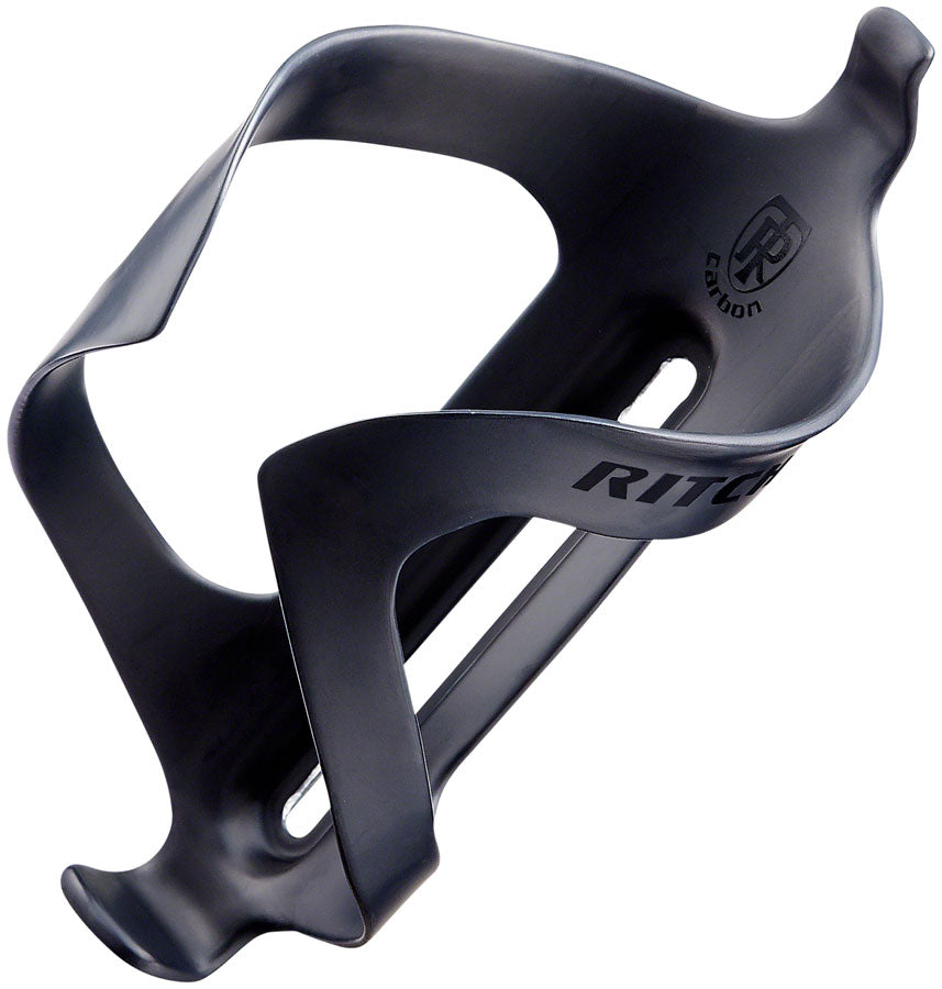 Ritchey WCS Carbon Water Bottle Cage: Black with Black Logo