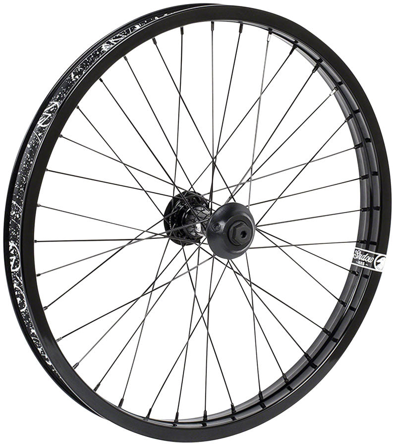 The Shadow Conspiracy Symbol Front Wheel - 20", 3/8" x 100mm, Black