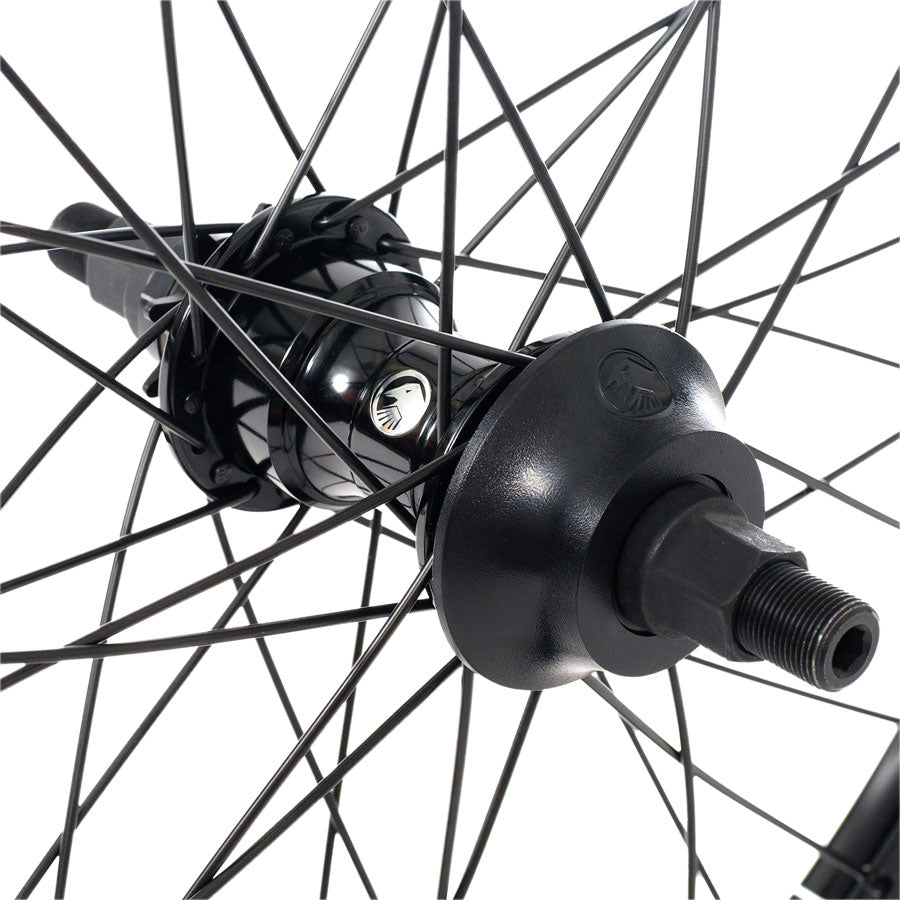The Shadow Conspiracy Symbol Rear Wheel - 20", 14 x 110mm, RHD 9T, 36H, Black