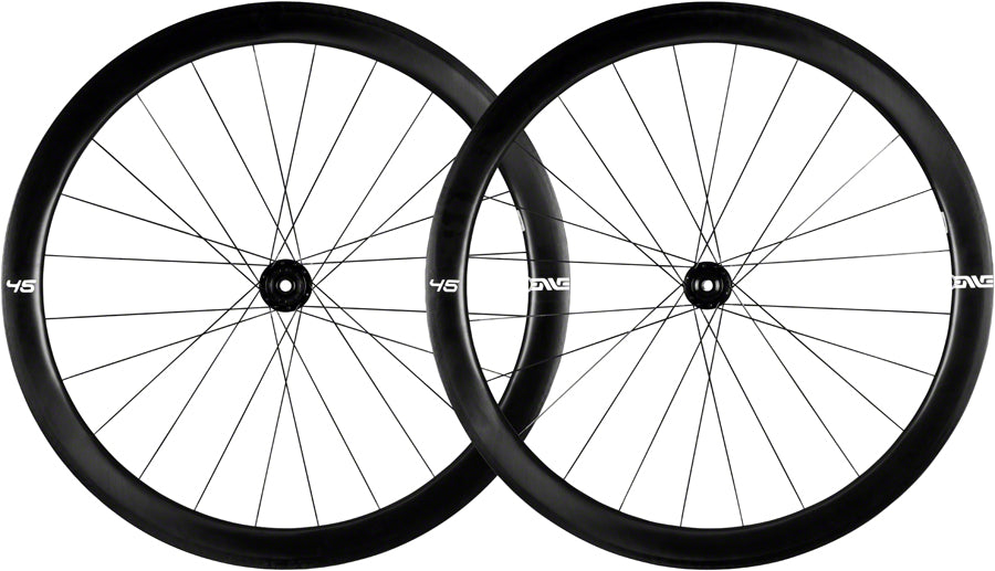 ENVE Composites 45 Foundation Wheelset - 700, 12 x 100/142mm, Center-Lock, XDR, Black
