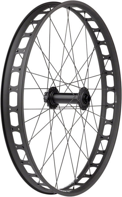 Quality Wheels Bear Pawls/Blizzerk Front Wheel - 26", 15 x 150mm, 6-Bolt, Black-1