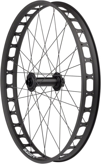Quality Wheels Bear Pawls/Blizzerk Front Wheel - 26", 15 x 150mm, 6-Bolt, Black-0