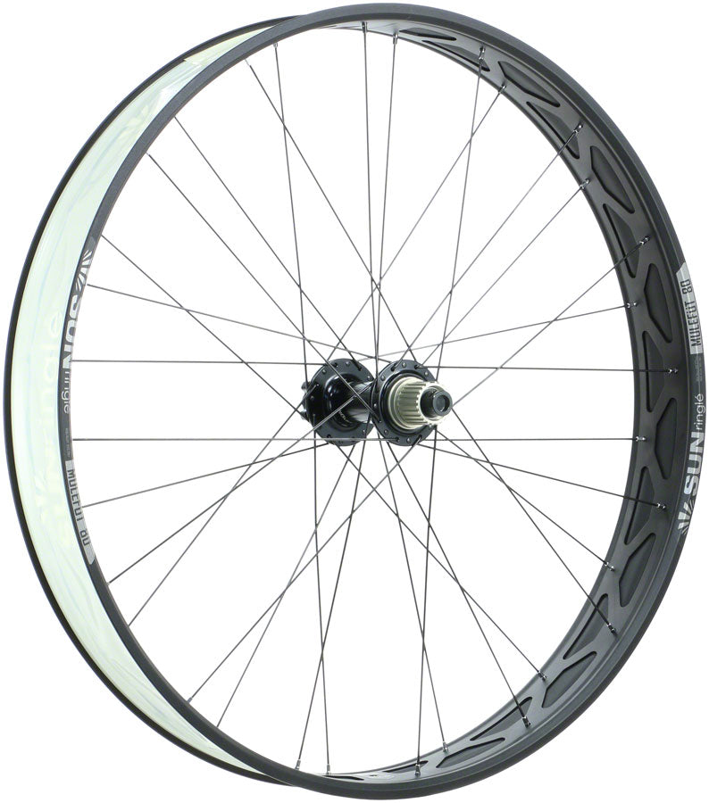 Sun Ringle Mulefut 80SL V2 Rear Wheel - 26", 12 x 197mm, 6-Bolt, Micro Spline / XD, Black