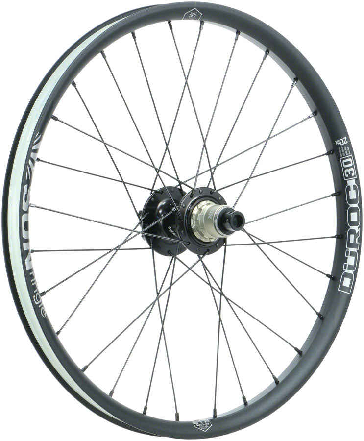 Sun Ringle Duroc 30 Junit Rear Wheel - 20", QR 12 x 142mm, 6-Bolt, Micro Spline / XD, Black
