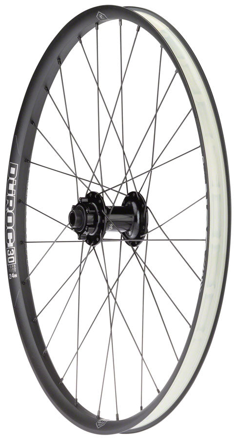 Sun Ringle Duroc 30 JUNIT Front Wheel - 24", 15/QR x 100mm, 6-Bolt, Black