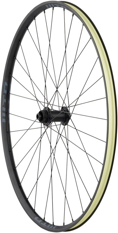 Quality Wheels BearPawls / WTB KOM i23 Front Wheel - 700c, 12 x 100mm, Center-Lock, Black
