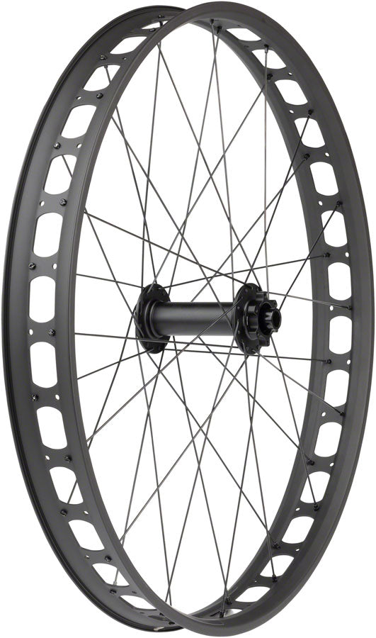 Quality Wheels Blizzerk Front Wheel - 27.5", 15 x 150mm, 6-Bolt, 32H, Black