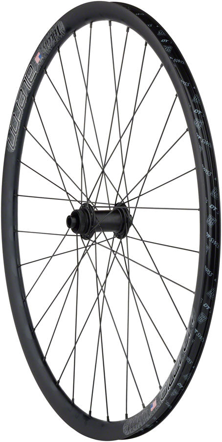 Quality Wheels BearPawls / Velocity Aileron Front Wheel - 700c, 12 x 100mm, Center-Lock, Black