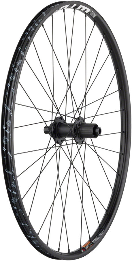 Quality Wheels BearPawls / WTB KOM i23 Rear Wheel - 650b, 12 x 142mm, Center-Lock, HG 10, Black
