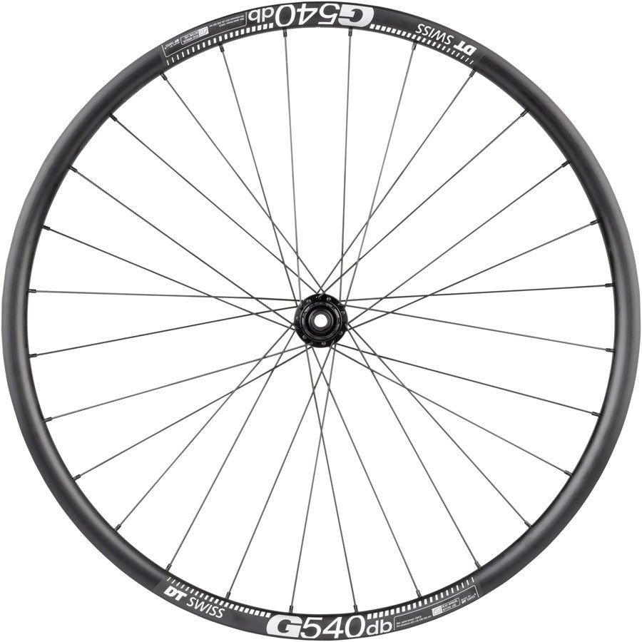 Quality Wheels Tiagra/G540 Rear Wheel - 700c, 12 x 142mm, Center-Lock, HG 11, Black