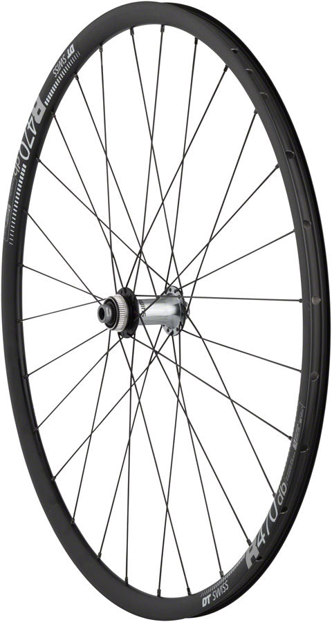 Quality Wheels Ultegra/DT R470db Front Wheel - 700, 12 x 100mm, Center-Lock, Black