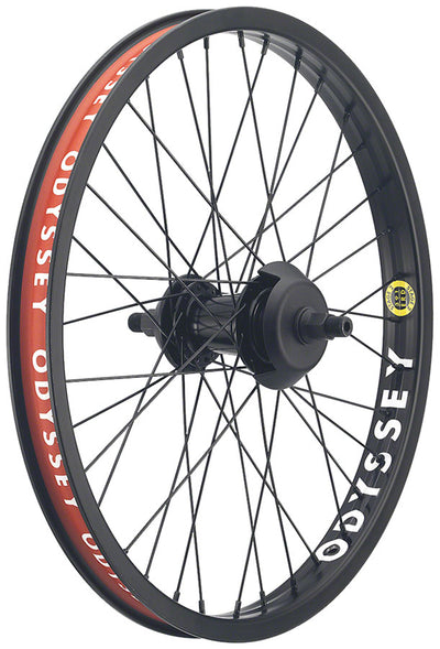 Odyssey Stage-2 Rear Wheel - 20", 14 x 110mm, Rim Brake, RHD Freecoaster, Black