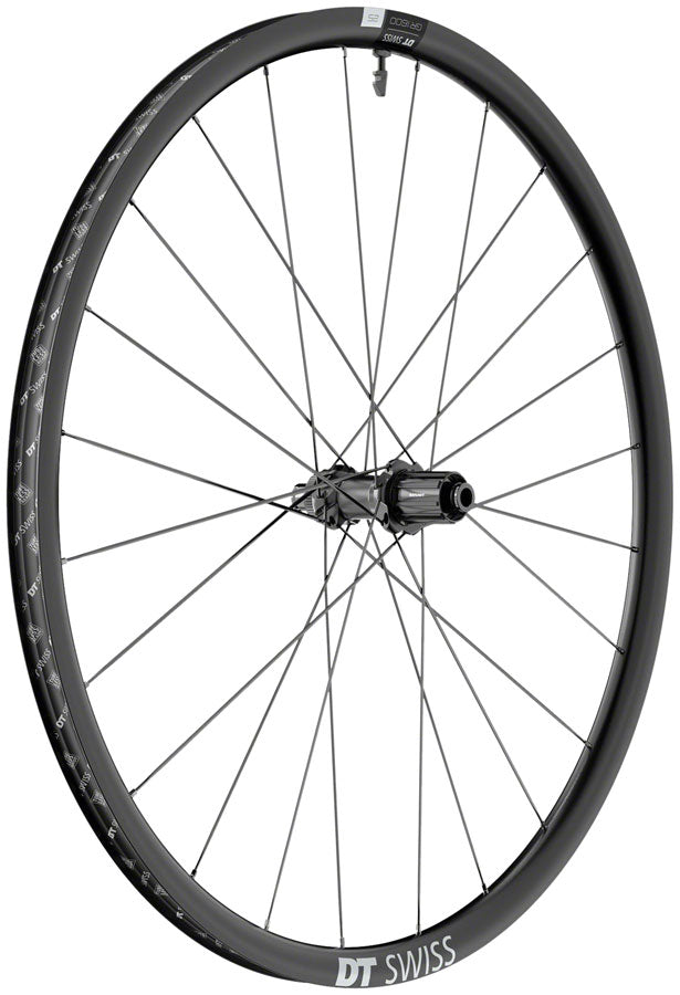 DT Swiss GR 1600 Spline 25 Rear Wheel - 700, 12 x 142mm, Center-Lock, HG 11, Black
