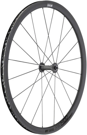 DT Swiss PR 1400 DICUT OXiC Front Wheel - 700, QR x 100mm, Rim Brake, Black, 32mm