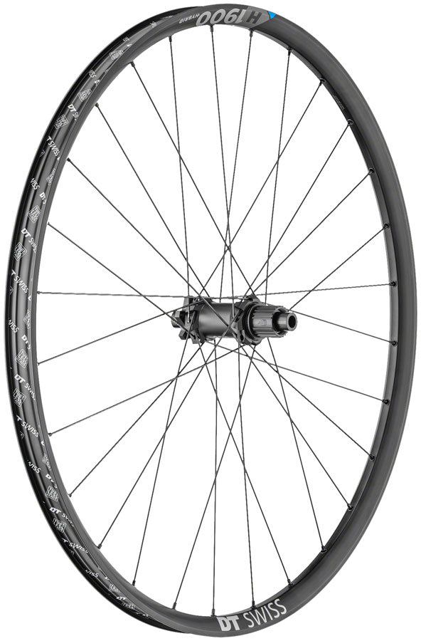 DT Swiss H 1900 Spline 30 Rear Wheel - 27.5", 12 x 148mm, 6-Bolt, Micro Spline, Black
