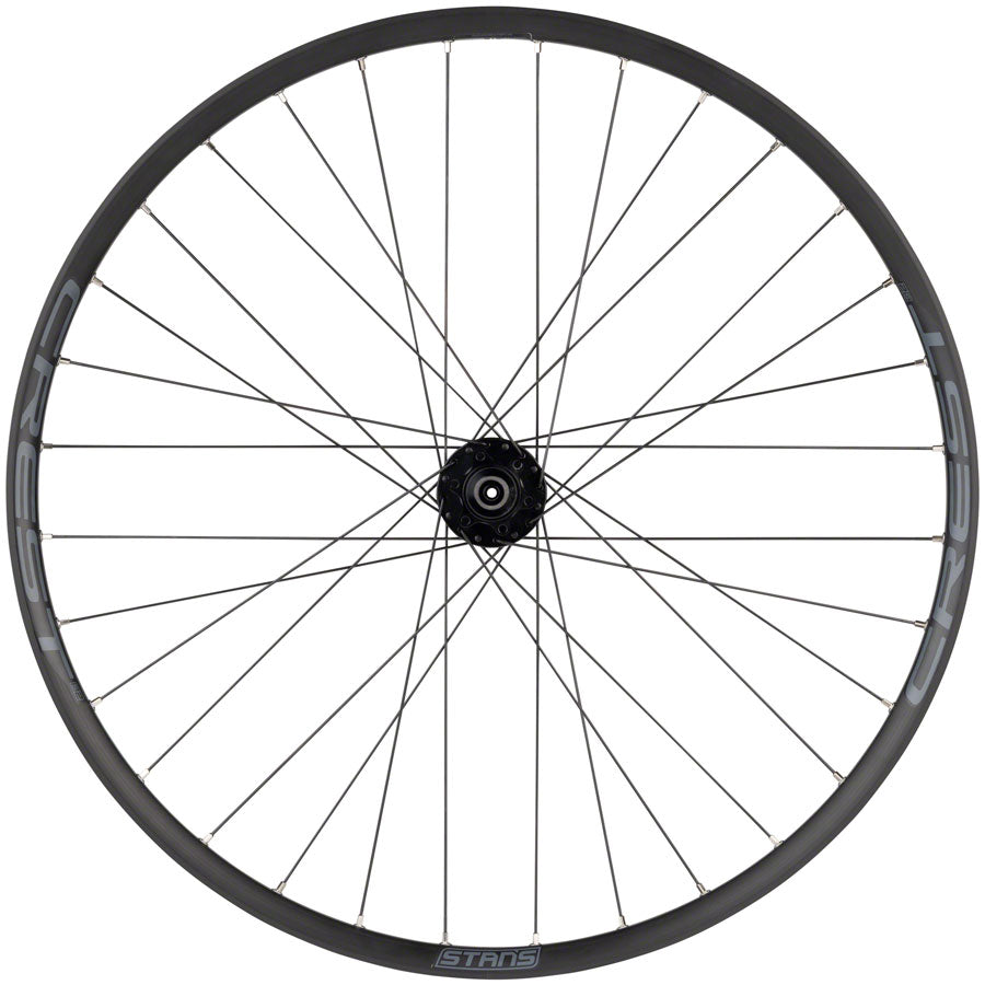 Stan's No Tubes Crest S2 Front Wheel - 26", QR x 100mm, 6-Bolt, Black