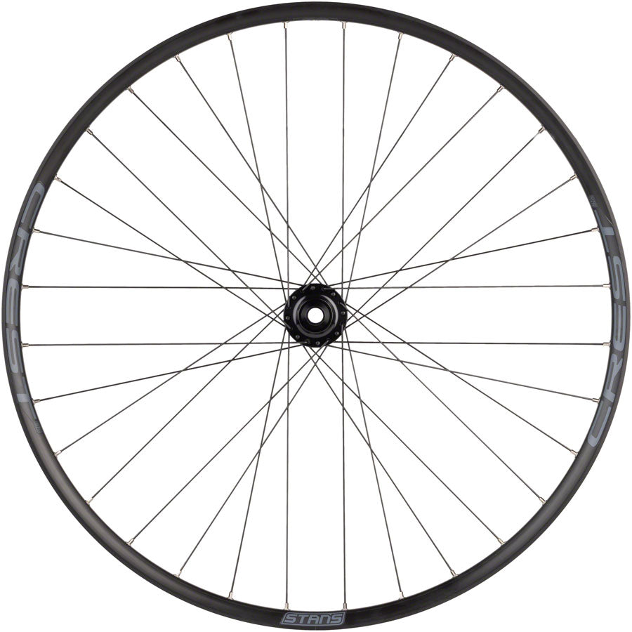 Stan's No Tubes Crest S2 Front Wheel - 29", 15 x 110mm, 6-Bolt, Black