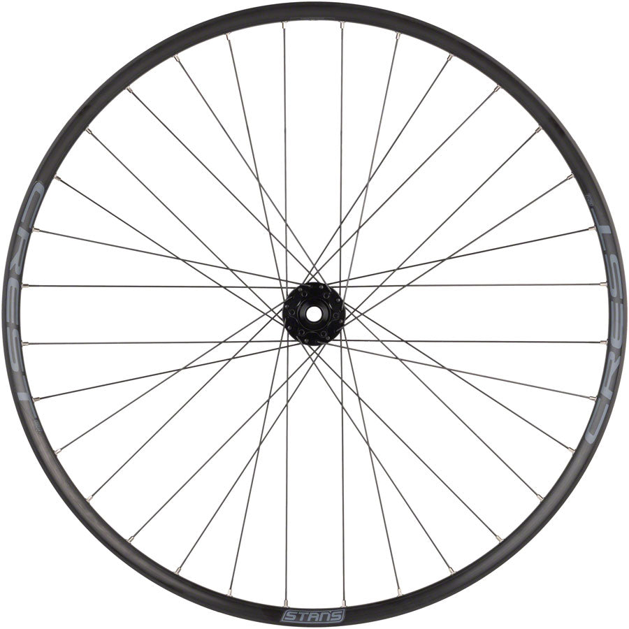 Stan's No Tubes Crest S2 Front Wheel - 29", 15 x 110mm, 6-Bolt, Black