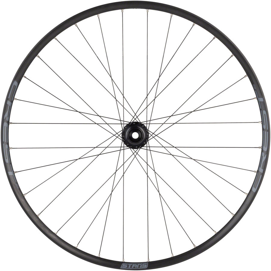 Stan's No Tubes Crest S2 Front Wheel - 29", 15 x 100mm, 6-Bolt, Black