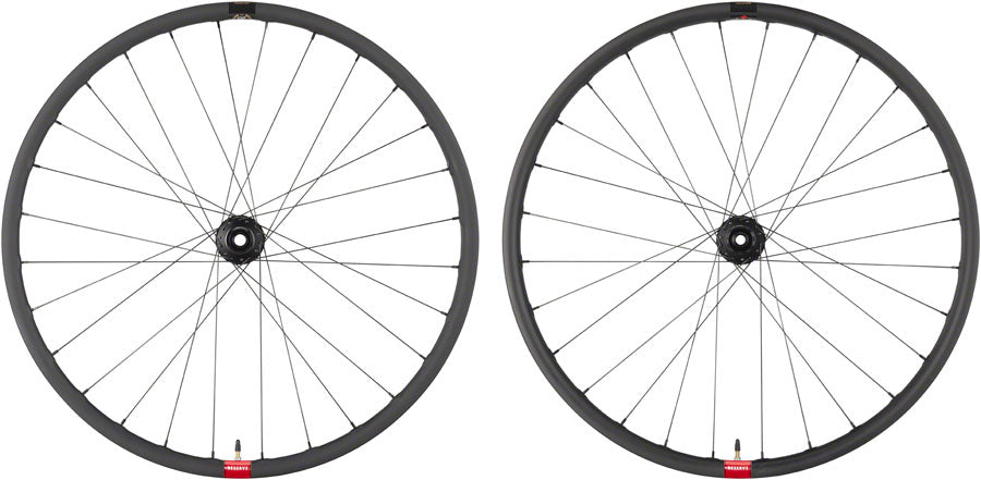 2023 Santa Cruz Bicycles Reserve 28 XC Wheelset - 29", 15 x 110/12 x 148mm, Center-Lock, Black, DT 180