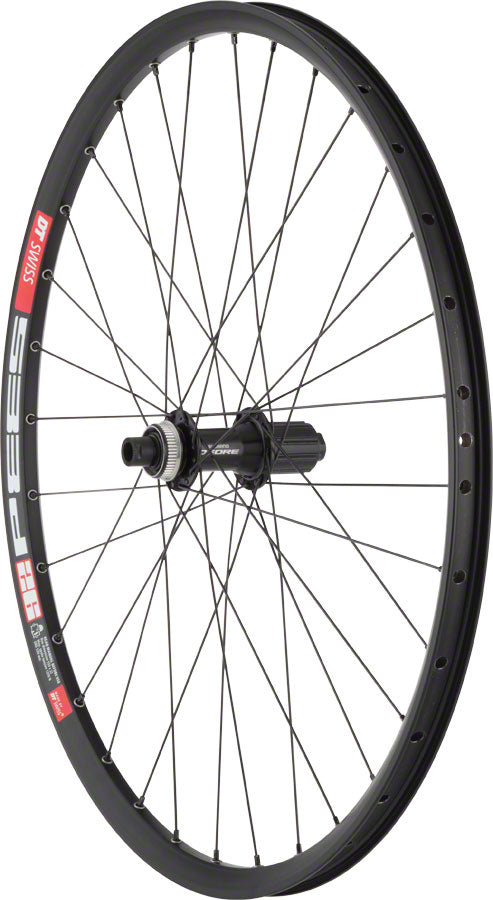 Quality Wheels Deore M610/DT 533d Rear Wheel - 27.5", 12 x 142mm, Center-Lock, HG 10, Black