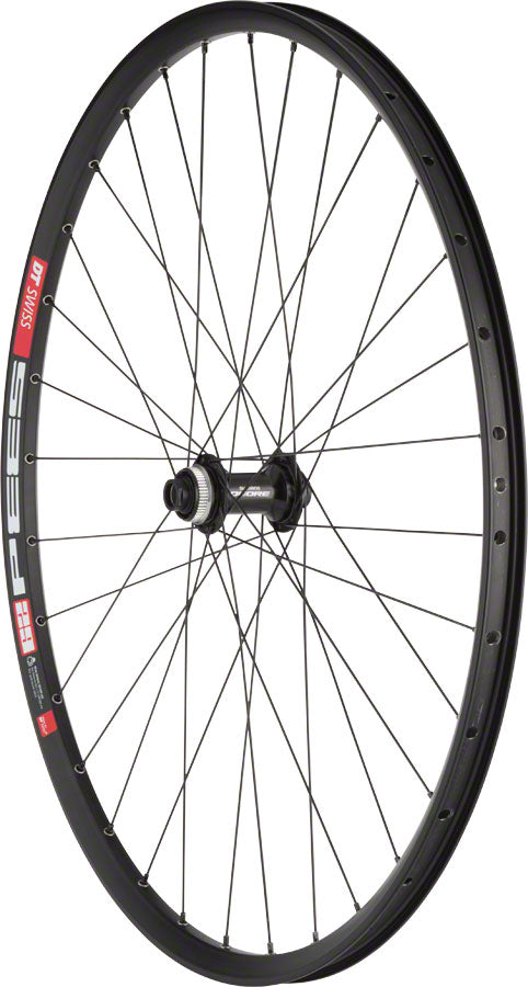 Quality Wheels Deore M610/DT 533d Front Wheel - 27.5", 15 x 110mm Boost, Center-Lock, Black