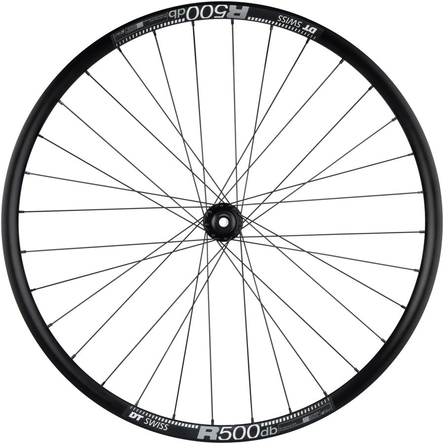 Quality Wheels RS505/DT R500 Disc Front Wheel - 650b, 12 x 100mm, Center-Lock, Black