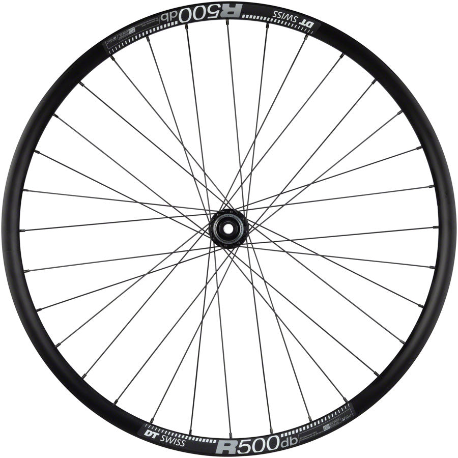 Quality Wheels RS505/DT R500 Disc Rear Wheel - 650b, 12 x 142mm, Center-Lock, HG 11, Black