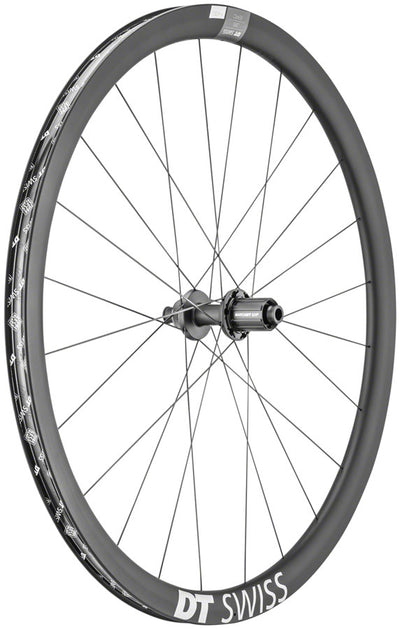 DT Swiss ERC 1400 DiCut 35 Rear Wheel - 700c, 12 x 142mm, Center-Lock, HG 11 Road/XDR, Black