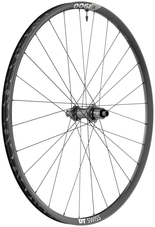 DT Swiss X 1900 Spline 25 Rear Wheel - 29", 12 x 148mm, Center-Lock, Micro Spline, Black