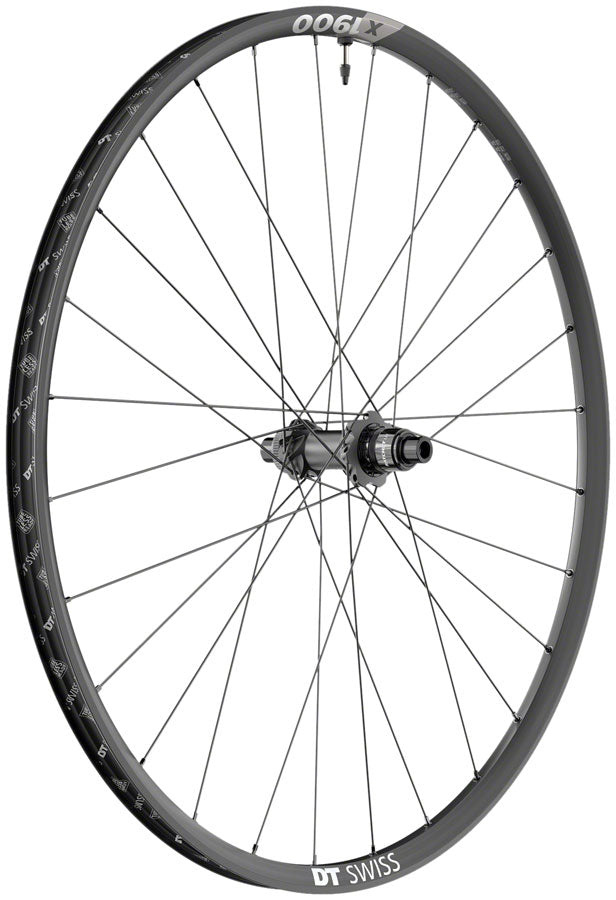DT Swiss X 1900 Spline 25 Rear Wheel - 29", 12 x 148mm, Center-Lock, XD, Black
