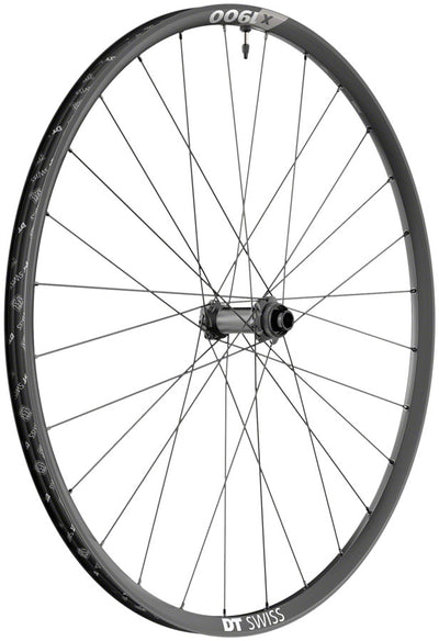 DT Swiss X 1900 Spline 25 Front Wheel - 29", 15 x 100mm, Center-Lock, Black