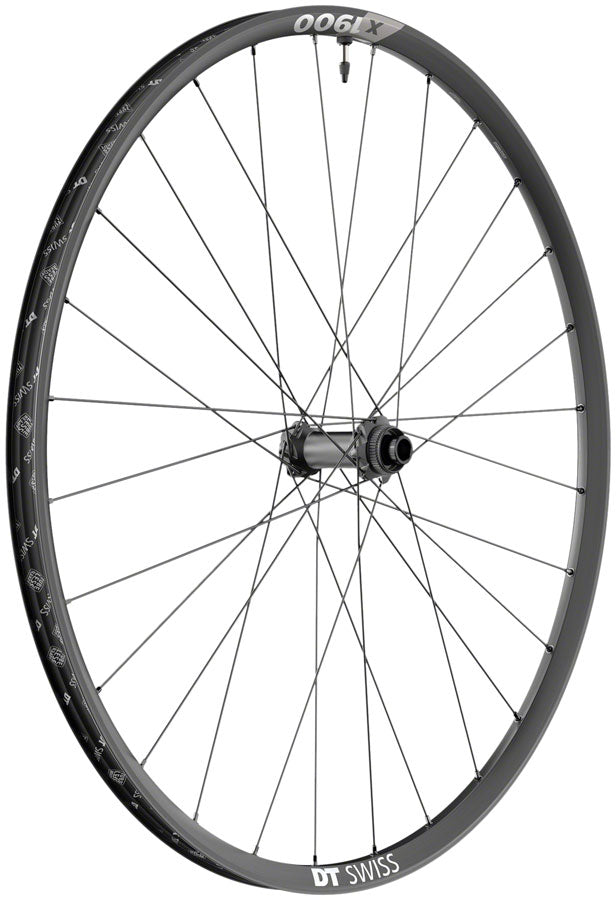 DT Swiss X 1900 Spline 25 Front Wheel - 29", 15 x 100mm, Center-Lock, Black