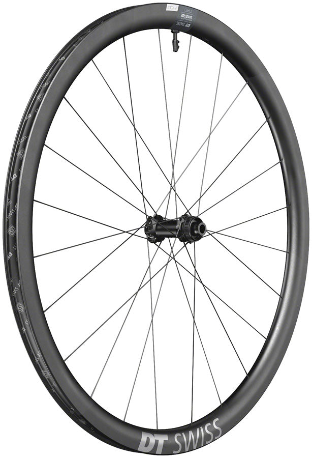 DT Swiss CRC 1400 Spline 35 Front Wheel - 700, 12 x 100mm, Center-Lock, Black